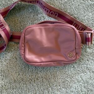 lululemon athletica Dusty Rose Crossbody Bag with Branded Strap